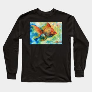 Fish painting Long Sleeve T-Shirt